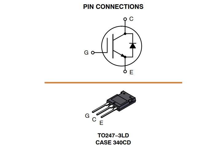 onsemi FGY100T120RWD IGBT